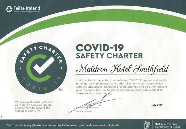 Отель Maldron Hotel Smithfield Дублин-30